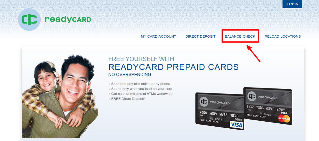 ReadyCARD Check Balance
