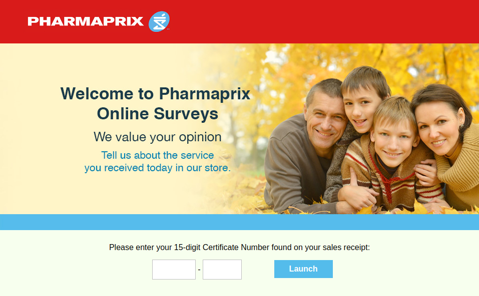 Pharmaprix Guest Survey