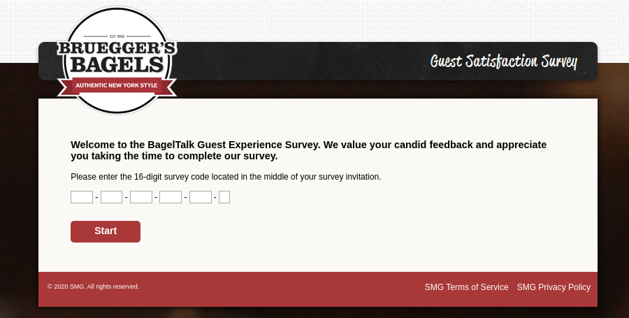 Brueggers Bagels Survey