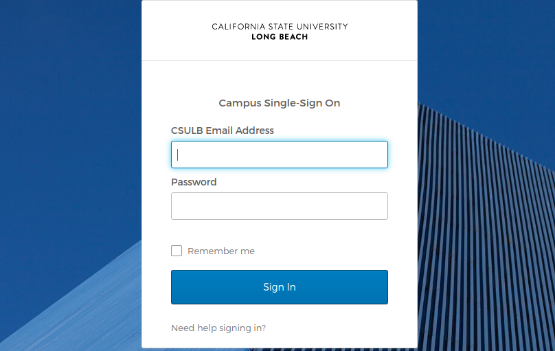mycsulb login Guide