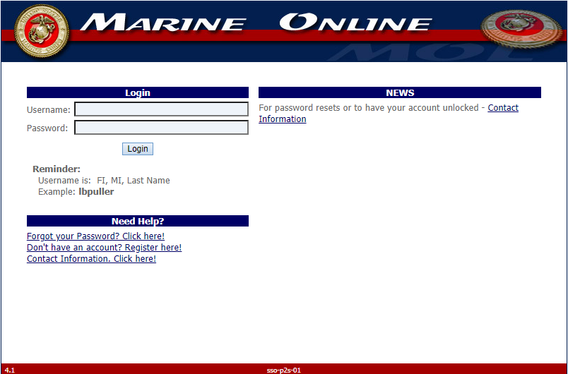 mol usmc mil login