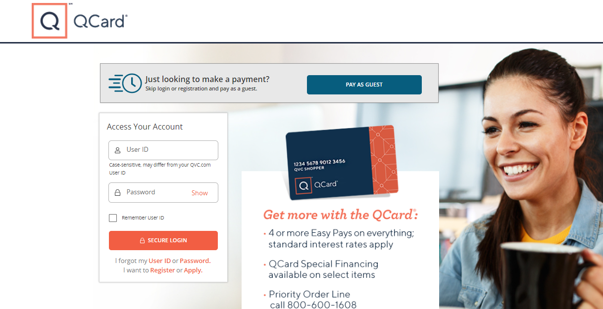 QVC Credit Card Login