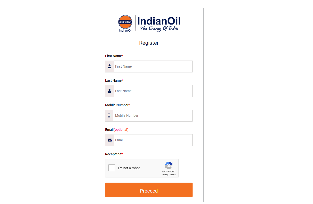 Indian Oil Account Sign In